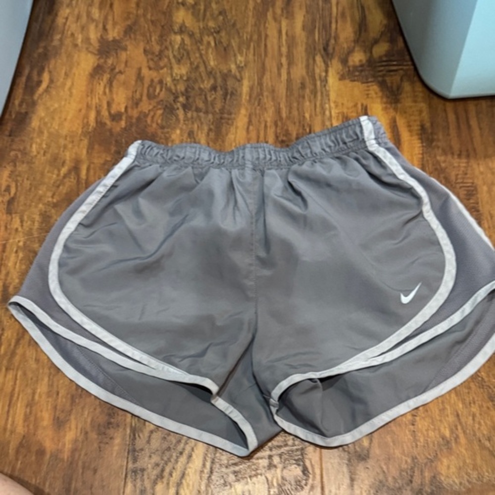Nike Women's Charcoal Gray Athletic Shorts